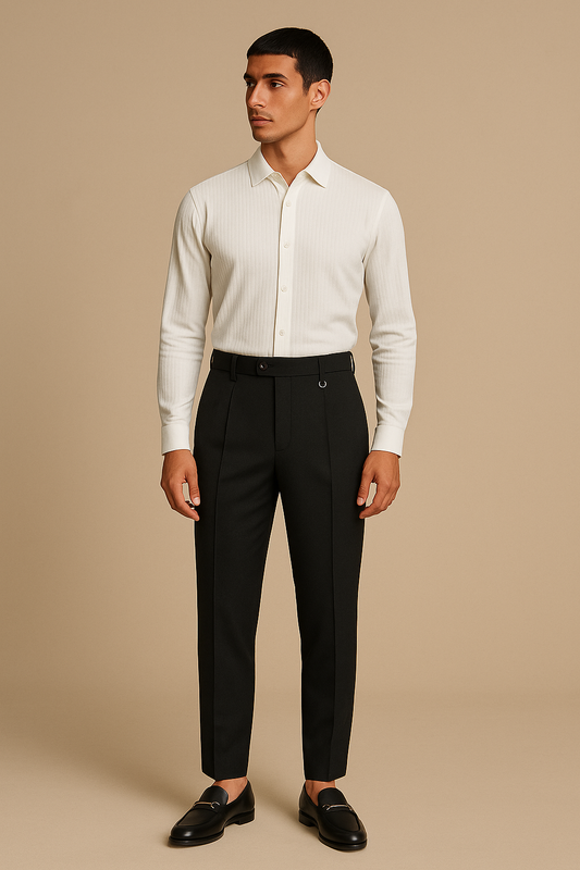 Manfinity Mode Men’s Pleated Formal Trousers